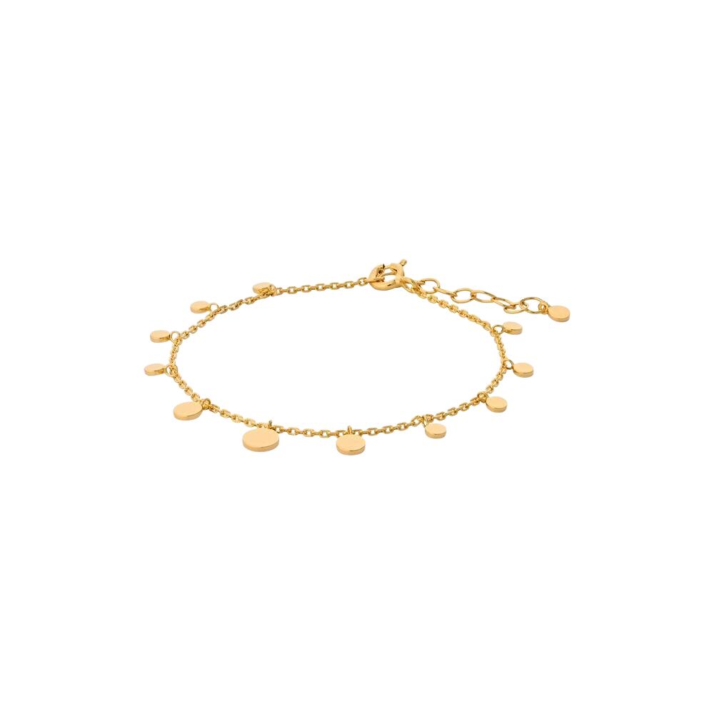 Sheen armbånd - forgyldt